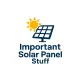 Important Solar Panel Stuff